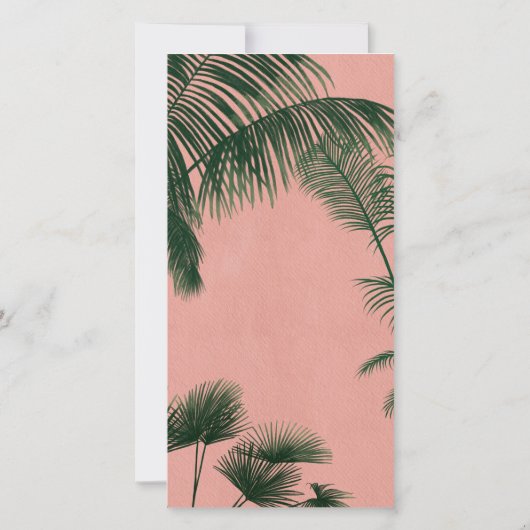 Palm Springs Program Kaart (Achterkant)