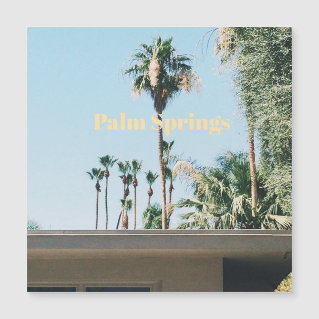 Palm Springs Reis Souvenir (Voorkant)