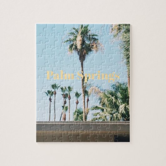 Palm Springs Reis Souvenir Legpuzzel (Verticaal)
