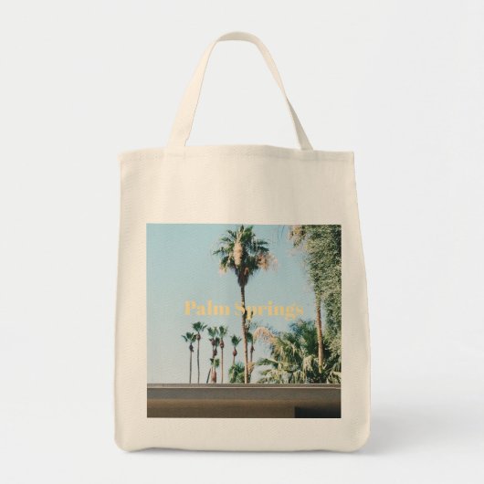 Palm Springs Reis Souvenir Tote Bag (Voorkant)