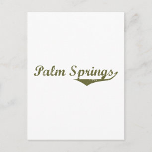 Palm Springs-revolutie in shirten Briefkaart