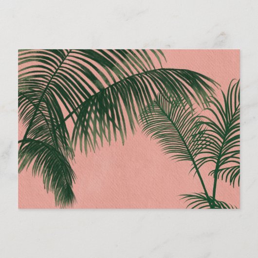 Palm Springs Routebeschrijving Kaart (Achterkant)