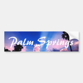 Palm Springs Sky Bumpersticker