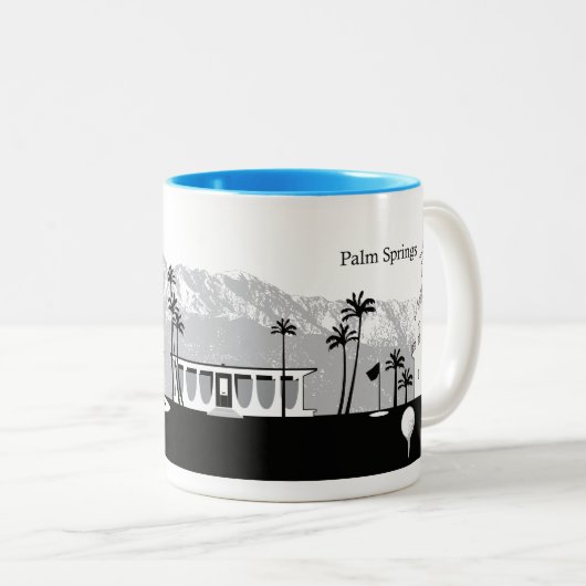 Palm Springs Souvenir Mok (Voorkant rechts)