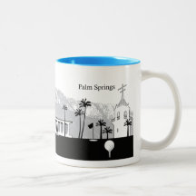 Palm Springs Souvenir Mok