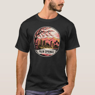 Palm Springs Stad Californië VS T-shirt