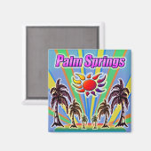 Palm Springs Summer Love Magnet (Voorkant / Achterkant)