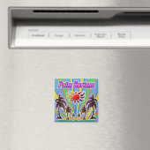Palm Springs Summer Love Magnet (Insitu (Vaatwasser))