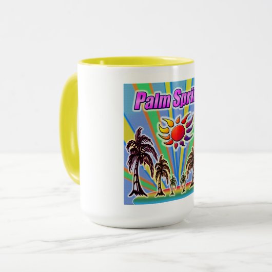 Palm Springs Summer Love Mok (Voorkant links)