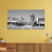 Palm Springs Uptown Design District 45 "x 24" Canvas Afdruk (Insitu (Woonkamer))