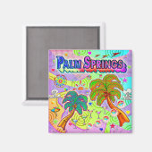 Palm Springs Vacking Target Magnet (Voorkant / Achterkant)