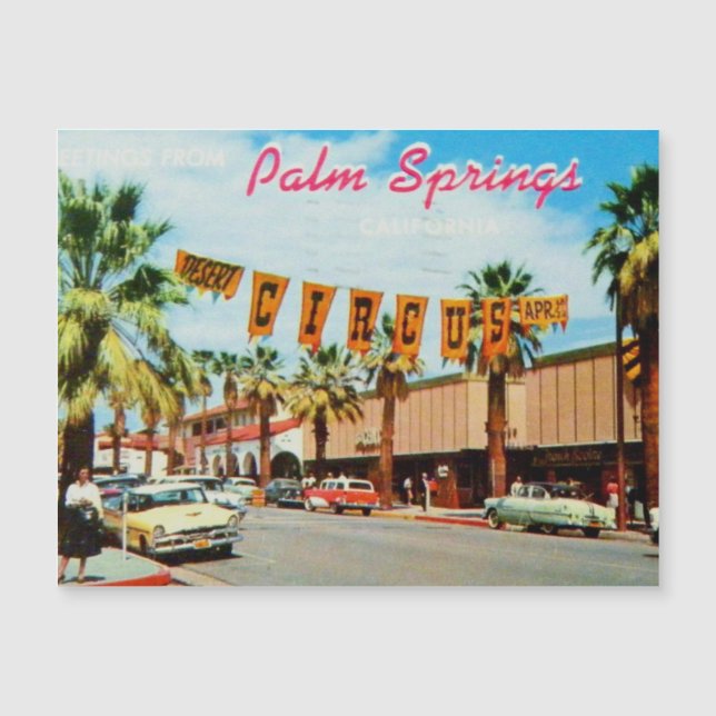 Palm Springs, vintage foto (Voorkant)