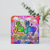 Palm Springs Vista Express Holiday Kaart (Staand voorkant)