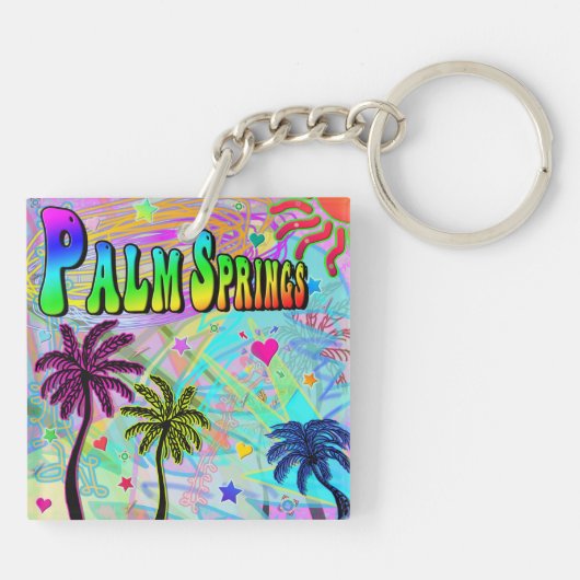 Palm Springs Vivid Romance Sleutelhanger (Achterkant)