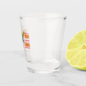 Palm Springs voor de Ring - Retro Bachelorette Shot Glas (Rechts)