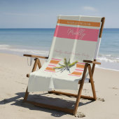 Palm Springs voor de Ring – Retro Bachelorette Strandlaken