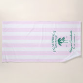 Palm Springs voor de Ringen Bachelorette Strandlaken (Voorkant)