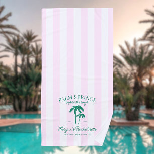 Palm Springs voor de ringen Bachelorette Strandlaken