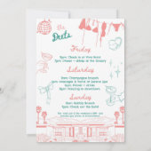 Palm Springs voor de ringen Kaart (Achterkant)