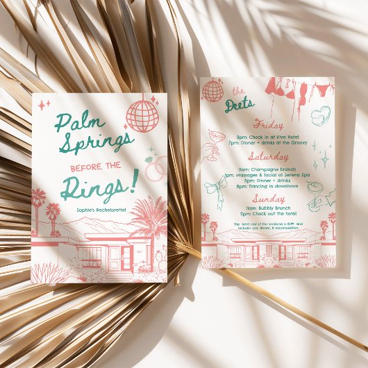 Palm Springs voor de ringen Kaart