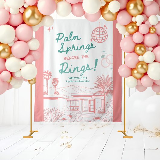 Palm Springs voor de ringen Wandkleed