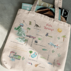 Palm Springs vrijgezellenfeest   Bruidsmeisje Gift Tote Bag