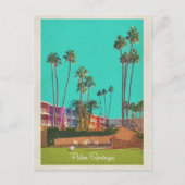  Palm Springs-zomerreis Briefkaart (Voorkant)