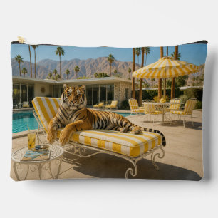 Palm Springs zwembad Tijger Etui