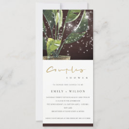 PALM STARRY MASON JAR LIGHTKOPPELS SHOWER KAART