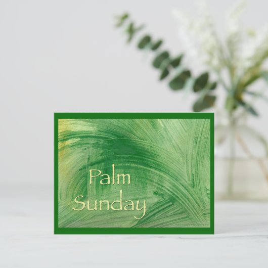 Palm Sunday Briefkaart (Staand voorkant)