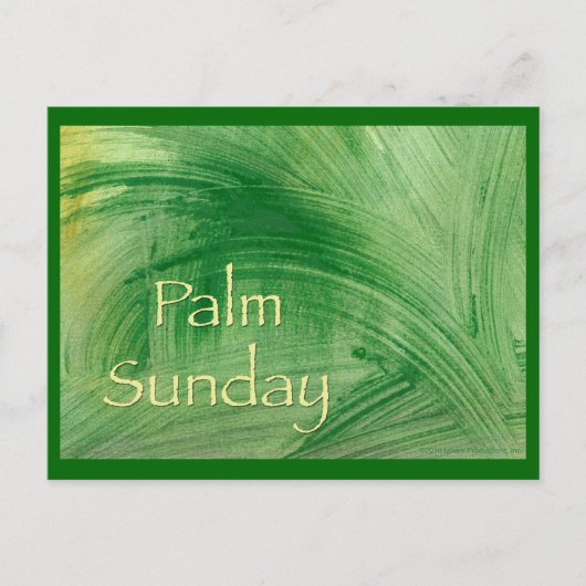 Palm Sunday Briefkaart (Voorkant)