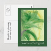Palm Sunday Briefkaart (Voorkant / Achterkant)