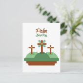 Palm Sunday Holiday Briefkaart (Staand voorkant)