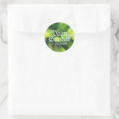 Palm Sunday in Green Ronde Sticker (Tas)
