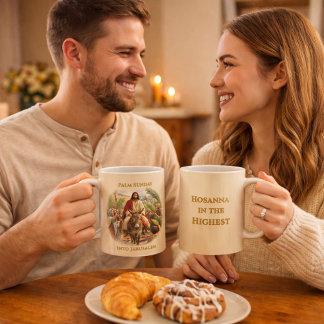Palm Sunday Jesus Entry into Jerusalem Christian Koffiemok