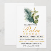 Palm Sunday Party Kaart (Voorkant / Achterkant)