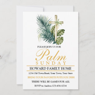 Palm Sunday Party Kaart