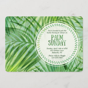 Palm Sunday Uitnodiging