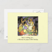 Palm Sunday Wishes Briefkaart (Voorkant / Achterkant)