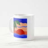 Palm Sunset Mok (Voorkant links)