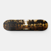Palm Sunset Skateboard (Horizontaal)