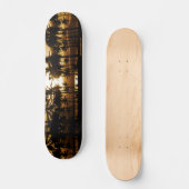 Palm Sunset Skateboard (Voorkant)