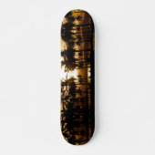 Palm Sunset Skateboard (Voorkant)