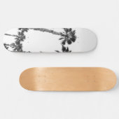Palm Trebes Black & White Vibes #3 #wall #decor Persoonlijk Skateboard (Horizontaal)