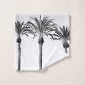 Palm Trebes Black & White Vibes #6 #wall #decor  Bad Handdoek (Wasdoekje)