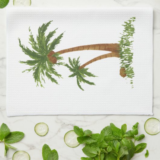 Palm Tree American MoJo Kitchen Towel Theedoek (Gevouwen)