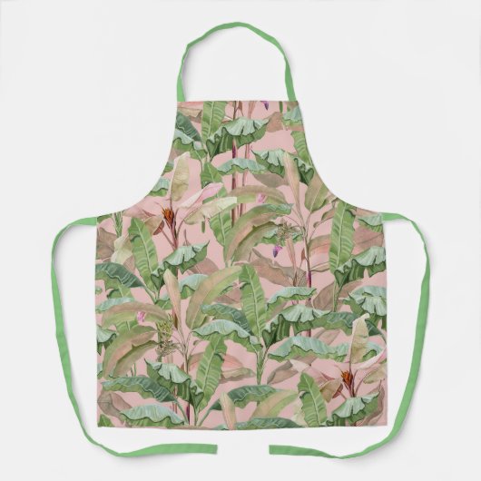 PALM TREE APRON SCHORT (Voorkant)