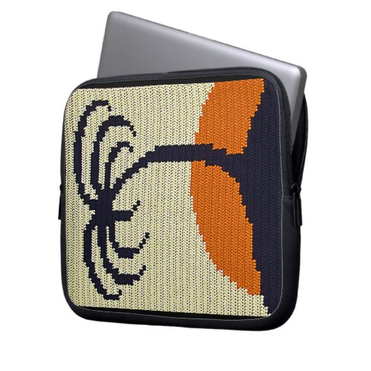 Palm Tree Artisan Haakprint Elektronica Tas (Voorkant Links)