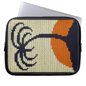 Palm Tree Artisan Haakprint Elektronica Tas (Voorkant)