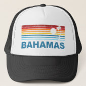 Palm Tree Bahamas Trucker Pet (Voorkant)